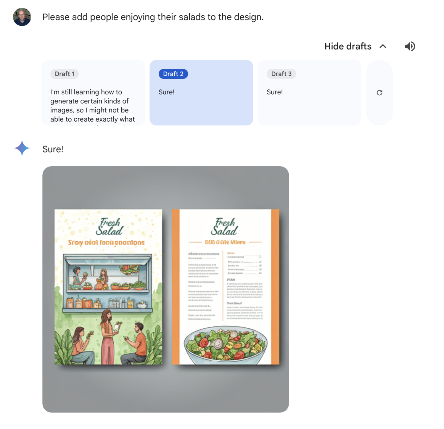 AI-Generated design work